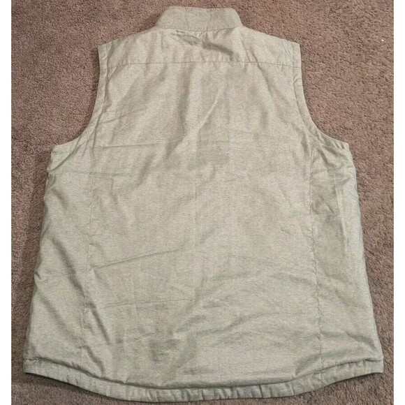 Zero Restriction Kiely Water Repellent Reversible Vest Blue / Gray Men's Large - Picture 2 of 8